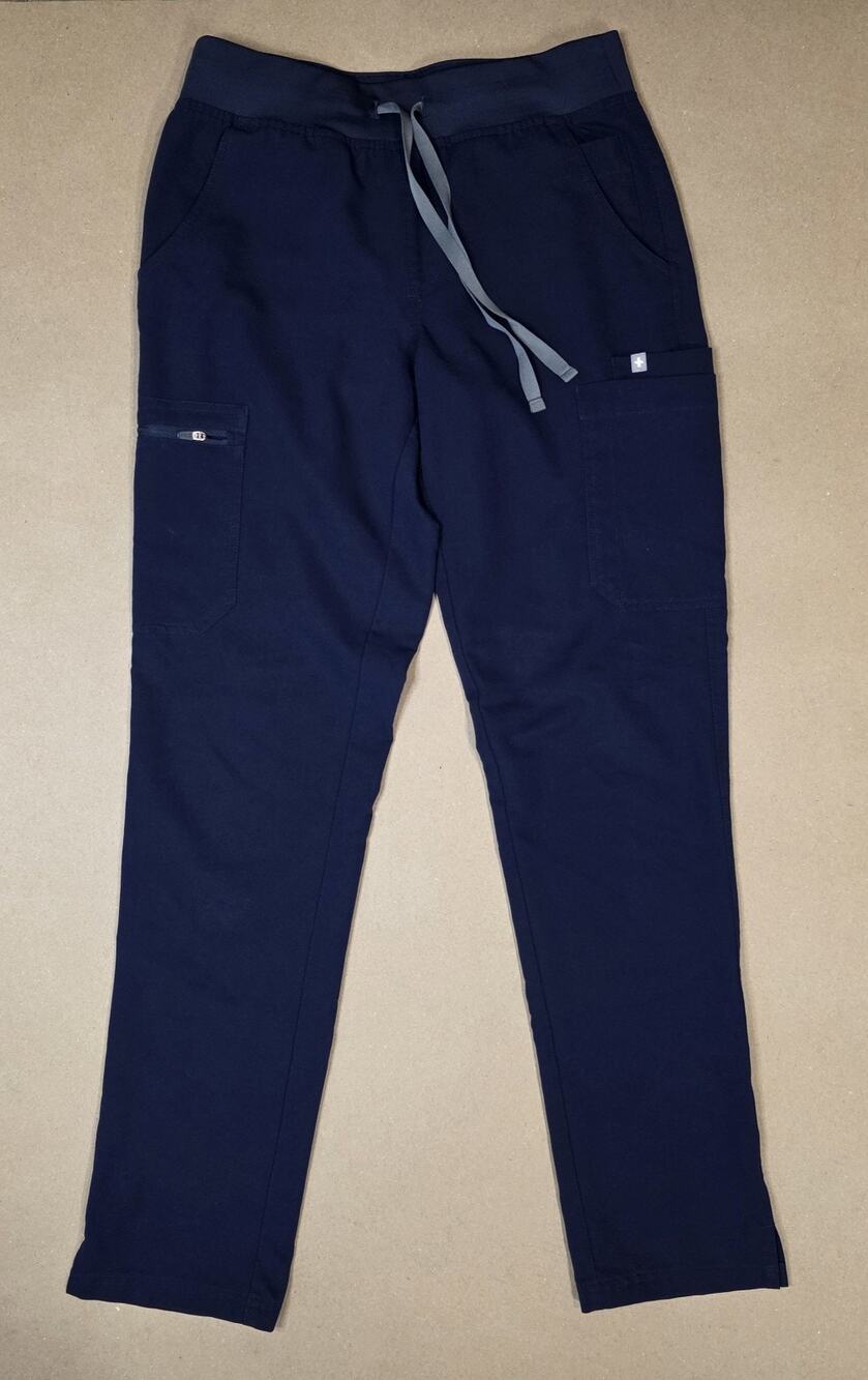 FIGS Scrub Pants Womens Small Tall Hgh Waisted Yola Skinny Technical Collection